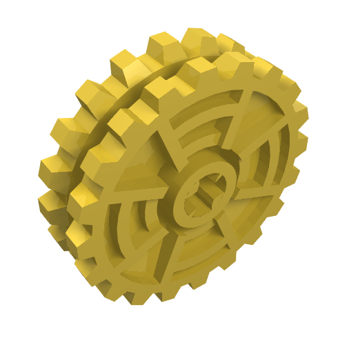 Technic Tread Sprocket Wheel Dual Thin