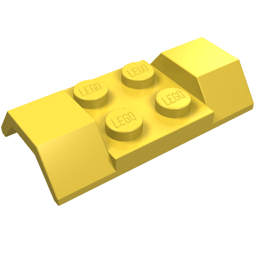 Wheel Arch, Mudguard 2 x 4 [Smooth]