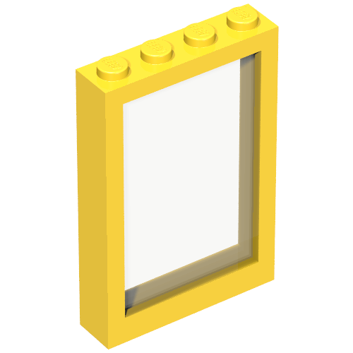 Window 1 x 4 x 5 with Fixed Glass