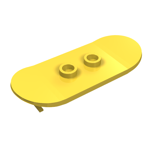 Sports Skateboard with Mag Wheel Holders