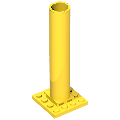 Boat, Mast Section Base 4 x 4 x 9