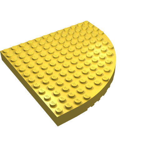 Brick Round Corner 12 x 12