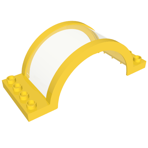 Duplo Arch 4 x 10 x 3 with Glass (Skylight)