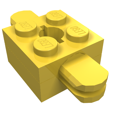 Arm Holder Brick 2 x 2 with Hole and 2 Arms