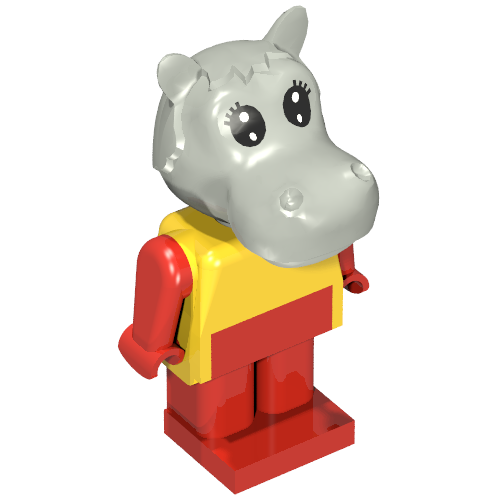 Fabuland Figure Hippo 1