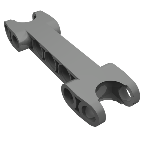 Technic Axle and Pin Connector 2 x 7 with Two Ball Joint Sockets