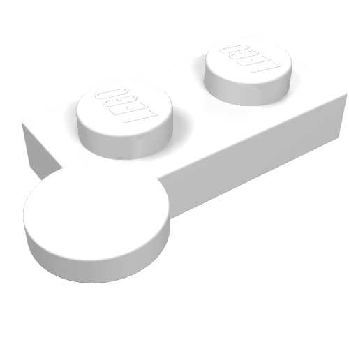 Hinge Plate 1 x 4 Swivel Top [Solid Pin]