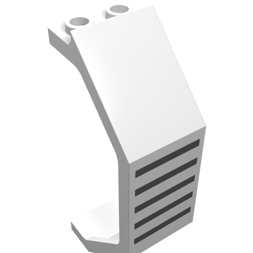 Panel 3 x 2 x 6 with Black Grill Print