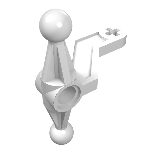 Technic Steering Arm Large with Towballs