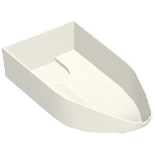 Boat Hull 8 x 16 x 3