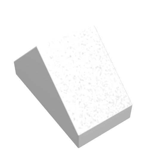 Slope 45° 2 x 1 Double with Ovoid Bottom Pin