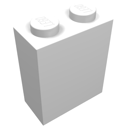 Brick 1 x 2 x 2 with Inside Axle Holder