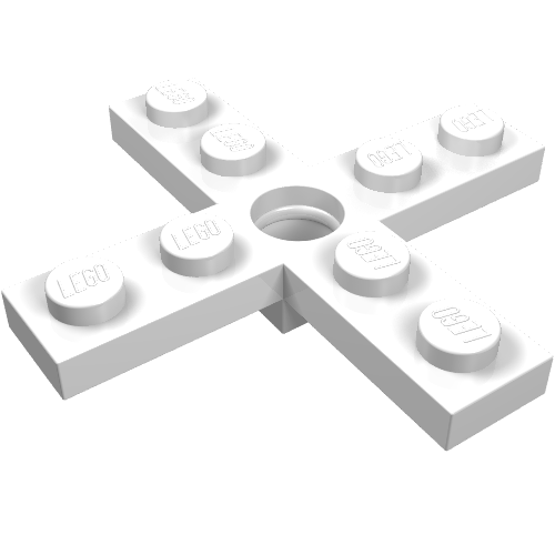 Propeller 4 Blade 5 Diameter with Hole for Rotor Holder