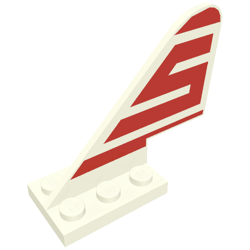 Tail Old with Red S (Sterling) Print