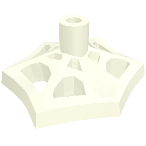 Web Effect Small Short Bar on Front and Back