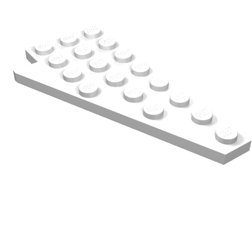 Wedge Plate 8 x 4 Wing Right