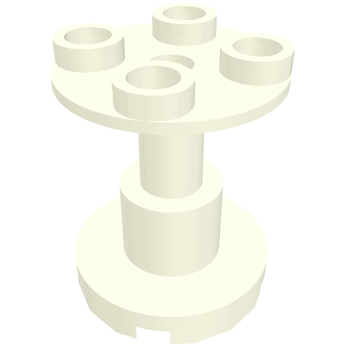 Support Round 2 x 2 x 2 Stand with Blocked Center Hole