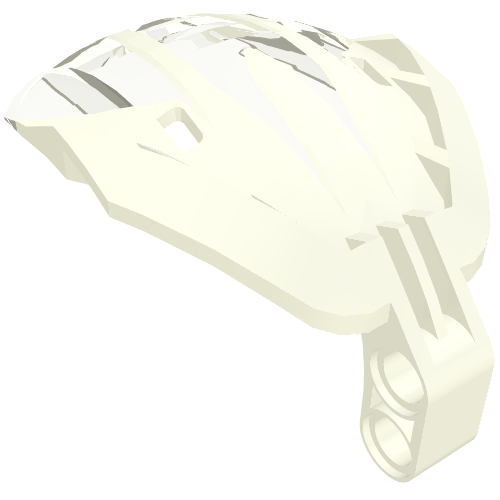 Windscreen Bohrok 4 x 5 x 7 Marbled Trans-Clear Pattern