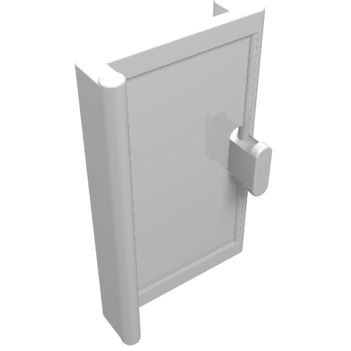 Door 1 x 2 x 3 with Vertical Handle
