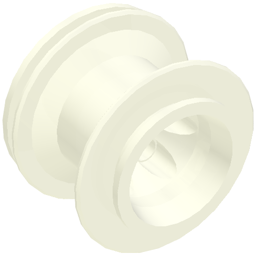 Wheel 43.2 x 28 Balloon Small with + Shape Axle Hole