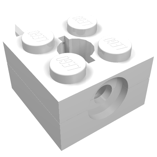 Arm Holder Brick 2 x 2 with Hole and 1 Arm