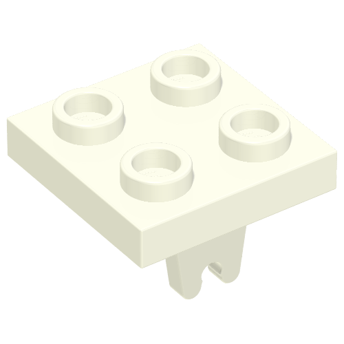 Plate Special 2 x 2 with Wheel Holder Bottom