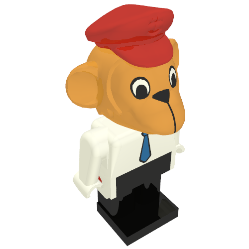 Fabuland Figure Monkey