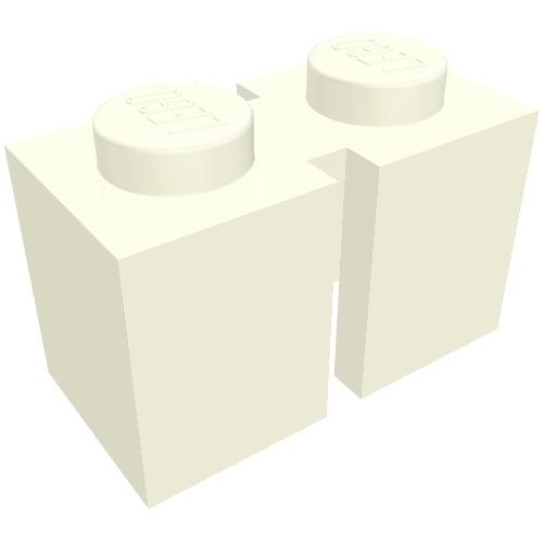 Brick 1 x 2 with 2 Slots