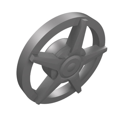 Wheel Cover 5 Spoke - for Wheel 18976