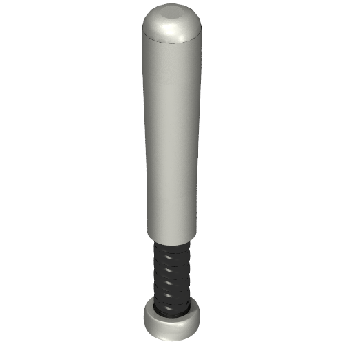 Sports Baseball Bat 4L with Black Grip Handle Print