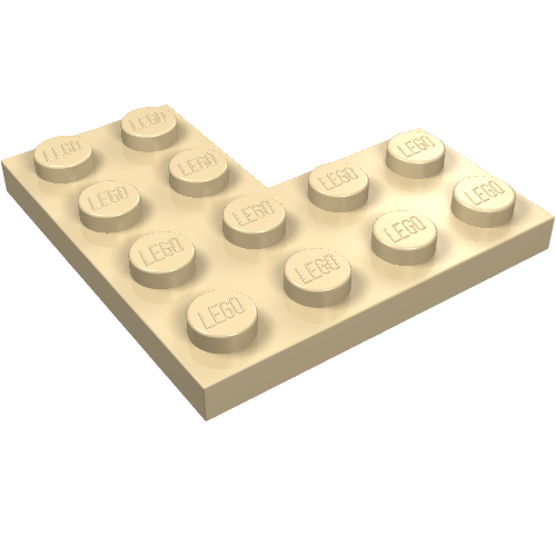 Plate 4 x 4 Corner