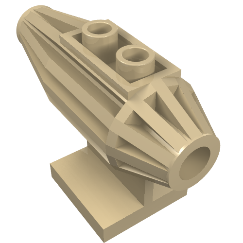 Engine, Strakes, 2 Top Studs, 2 x 2 Bottom Tile