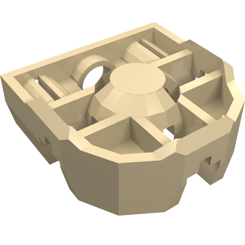 Technic Pin Connector Block 3 x 3 x 1