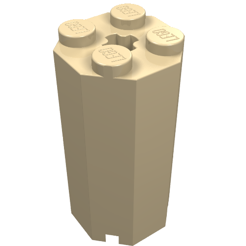 Brick Special Octagonal 2 x 2 x 3 1/3