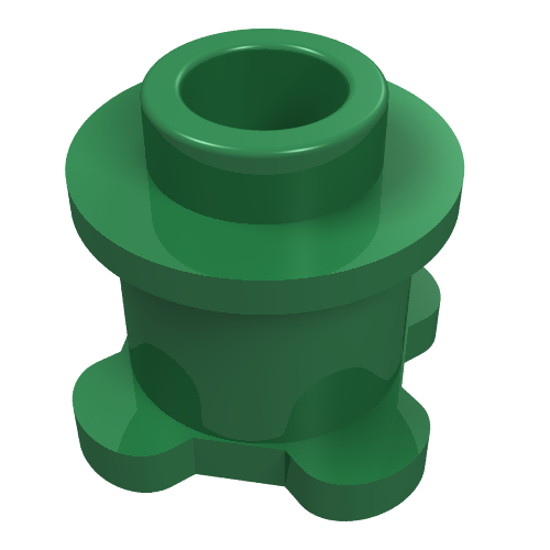 Belville / Scala, Brick Round 1 x 1 x 2/3 Round