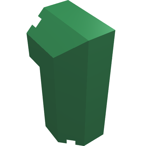 Brick Special Octagonal 2 x 2 x 3 1/3 Corner