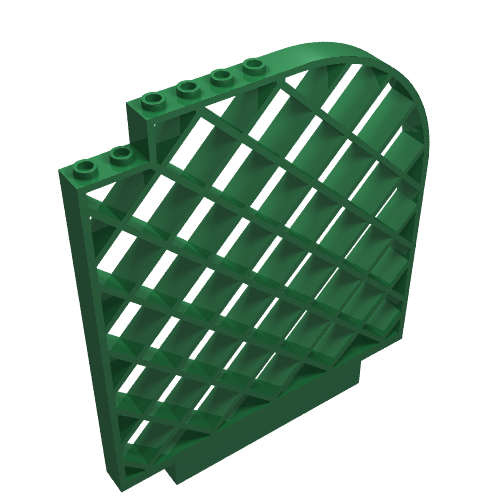 Belville, Wall, Lattice 12 x 1 x 12 Curved