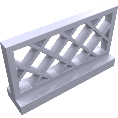 Fence Lattice 1 x 4 x 2