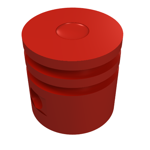 Technic Engine Piston Round