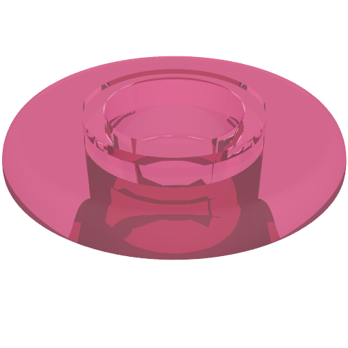 Clikits Bead, Ring Thin Large with Hole and High Connector