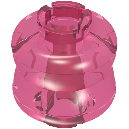 Clikits Bead, Connector Thick Small Double with 2 Pins