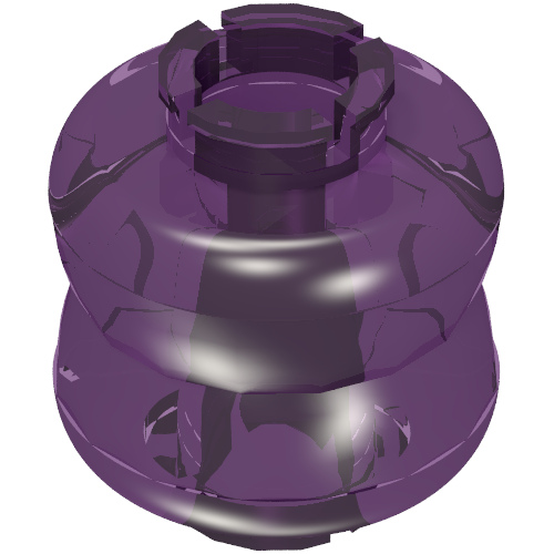 Clikits Bead, Connector Thick Small Double with 2 Pins