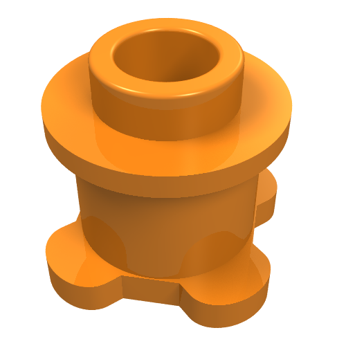 Belville / Scala, Brick Round 1 x 1 x 2/3 Round