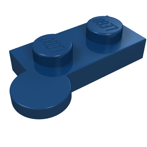 Hinge Plate 1 x 4 Swivel Top [Solid Pin]