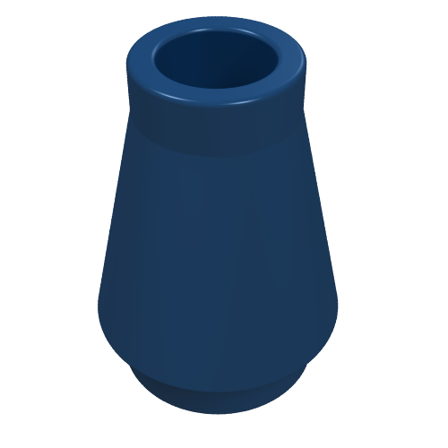 Cone 1 x 1 [No Top Groove]