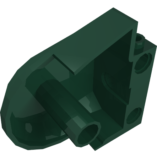 Animal / Creature Body Part, Dinosaur Body Quarter with Pin Holes