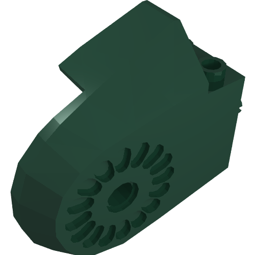 Animal / Creature Body Part, Dinosaur Body Quarter with Pins [Plain]