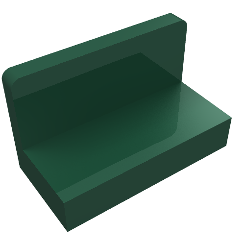 Panel 1 x 2 x 1 [Rounded Corners]