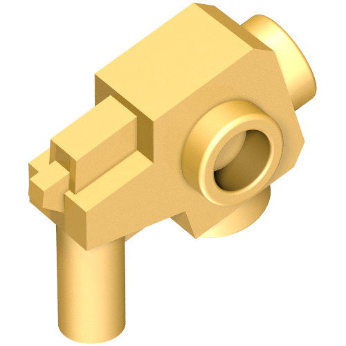 Weapon Gun / Blaster with Studs on Side