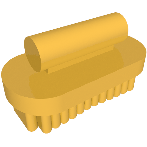 Equipment Animal Grooming Kit Brush Oval, Large